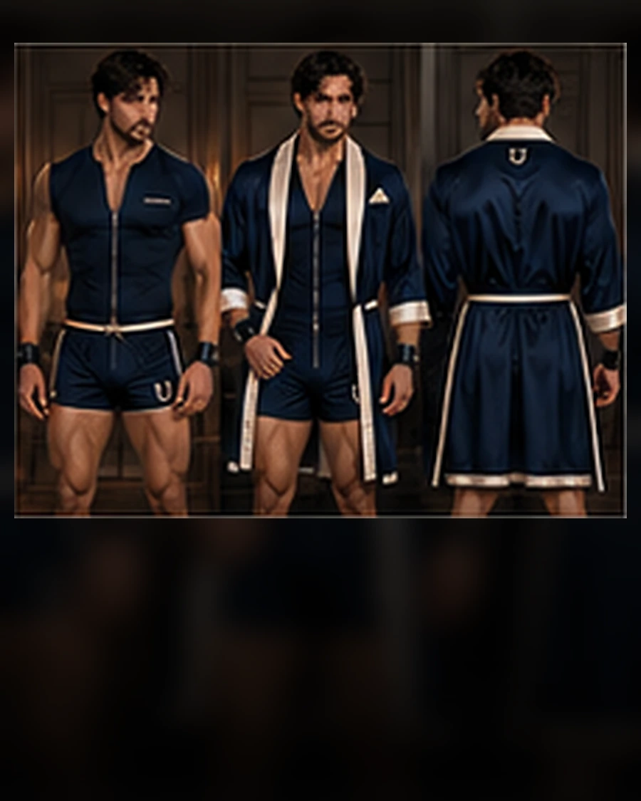 The Executive in navy