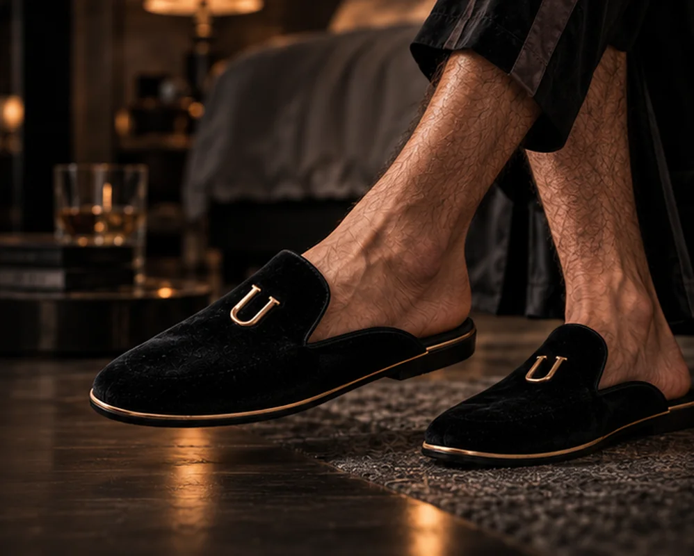 Open-back loafer slipper