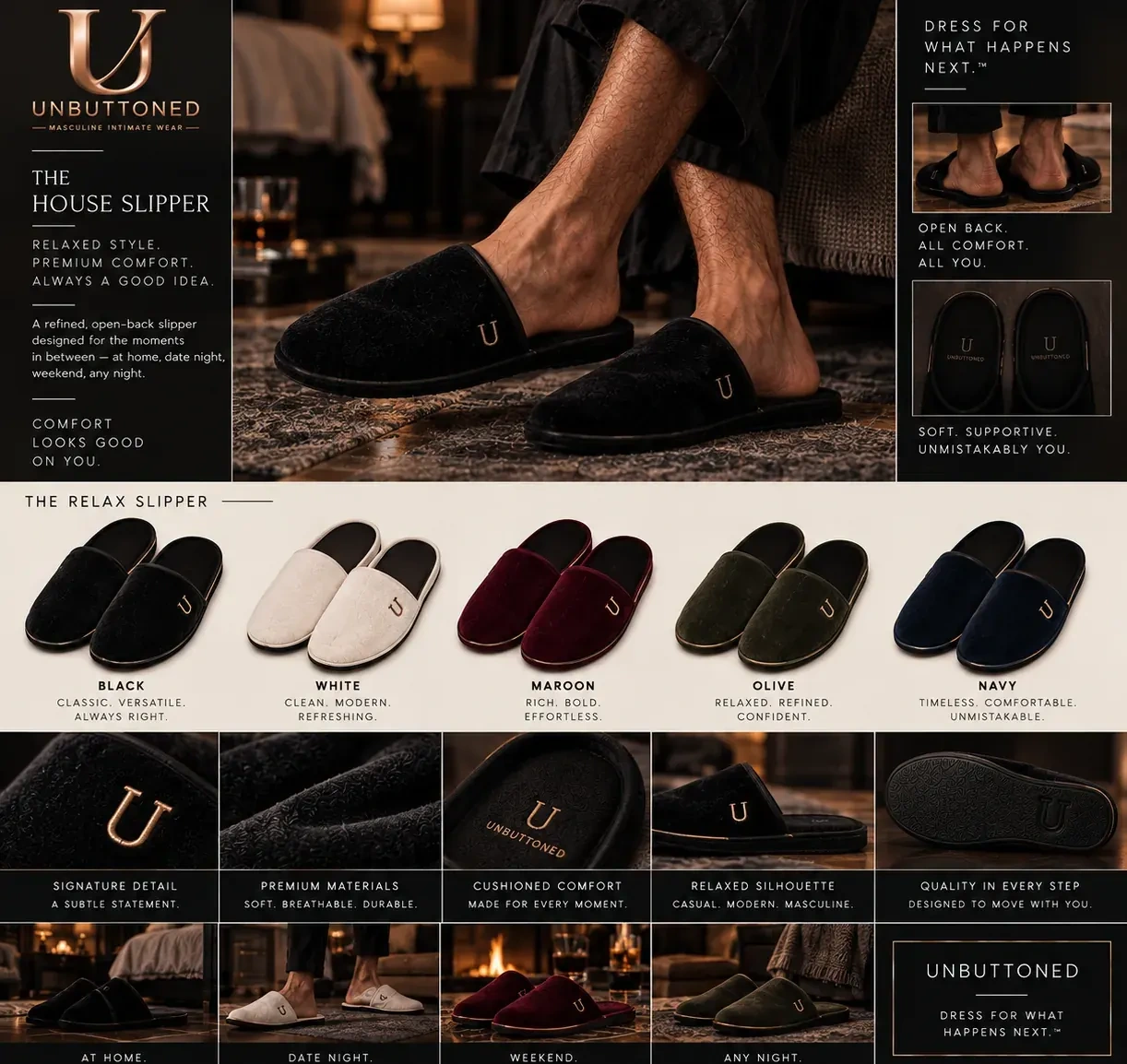 House slipper concept catalog
